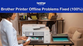 Brother Printer Offline Problems Fixed 100 [upl. by Ojyram]