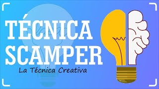 TECNICA DESIGN THINKING IDEAR  SCAMPER [upl. by Lurline679]