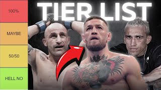 Washed Up UFC Fighters Who Can MAKE A Comeback Again TIER LIST [upl. by Yelyac]