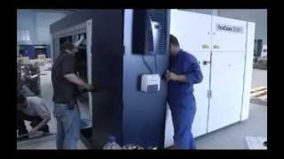 TRUMPF laser cutting TruLaser 1030  Quick installation [upl. by Weidman295]