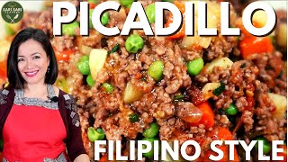 Picadillo Filipino Version authentic recipe [upl. by Seiuqram]