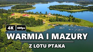 Warmia i Mazury z lotu ptaka w 4K [upl. by Adali]