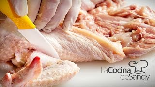 Como deshuesar pollo para matambre en recetas de cocina faciles [upl. by Killigrew654]