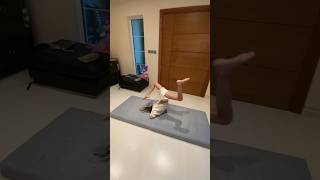 New flexibility challenge Bridge roll in gymnastics [upl. by Lulu]