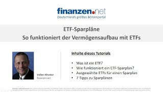 ETFSparplan  So funktioniert er so bekommen Sie Sparpläne gebührenfrei [upl. by Matland]