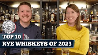 Top 10 Rye Whiskeys 2023 [upl. by Einra]