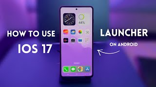 How To Use iOS 1617 launcher on Android [upl. by Rachel53]