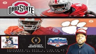 CFB PLAYOFF SEMI FINAL FIESTA BOWL OHIO ST VS CLEMSON CAN WE PREDICT THE FUTURE NCAA 14 GAMEPLAY [upl. by Miles751]