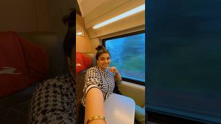 Milan😍ITALY కి మా Business Class Train Journey✨50k Ticket Price for 3 shorts viral travel [upl. by Lebiram]