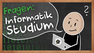 Top 10 Fragen zum InformatikStudium [upl. by Eiralc]