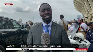 DRC Presidential Inauguration  Update from Kinshasa [upl. by Bernetta]