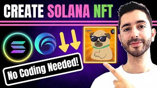 How To Create Solana NFTs Tutorial [upl. by Bohner195]