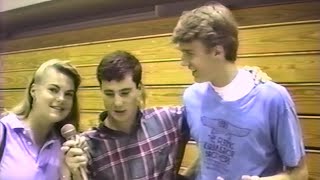 New Trier High School Class of 1989 Video Yearbook HD restoration [upl. by Ahsoek]