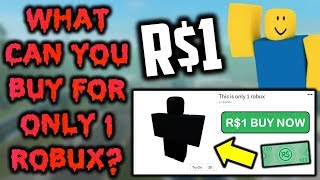 What can you actually buy for only 1 robux [upl. by Quinby]