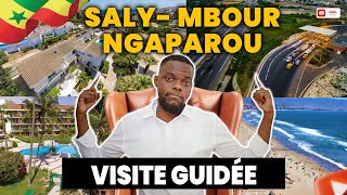 Mbour Sénégal vlog des quartier de la ville  Ngaparou et Saly [upl. by Nimoynib]