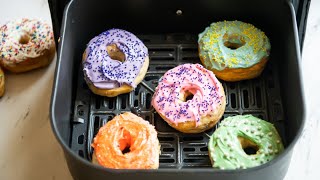 Air Fryer Easy Donuts with Time amp Temp [upl. by Ormsby]