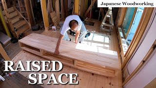 Japanese woodworking  Raised Space How to Finish it [upl. by Ennagem767]