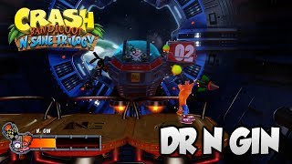 Crash Bandicoot 2  quotDr N Ginquot BOSS Fight PS4 N Sane Trilogy [upl. by Eberta140]