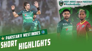 Short Highlights  Pakistan vs West Indies  3rd ODI 2022  PCB  MO2T [upl. by Edelman386]