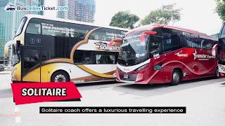 Transtar Bus Singapore  Cross Border Superstar Z Solitaire amp Solitaire Suites [upl. by Hakkeber311]