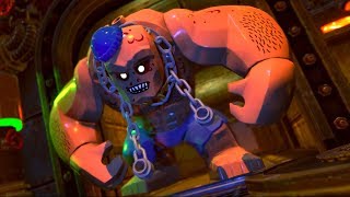 LEGO DC SuperVillains  Doctor Hugo Stranges Monster Man  Boss Fight  Gameplay HD [upl. by Gut]