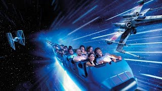 Star Wars Hyperspace Mountain  Disneyland Paris 2017 [upl. by Brazee527]