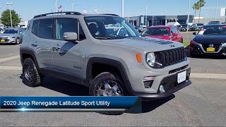 2020 Jeep Renegade Latitude Sport Utility Sacramneto Roseville Elk Grove Folsom Stockton [upl. by Pascale931]