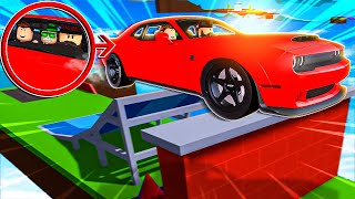 EPIC CAR OBBY in ROBLOX Blox4Fun Squad [upl. by Ayikaz]