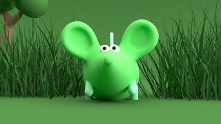 LES AMIMOS Une souris verte  Comptines et chansons pour enfants [upl. by Hsirrap]