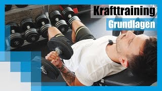 Krafttraining für Anfänger Die Basics für effektiven Muskelaufbau 💪 [upl. by Navek]