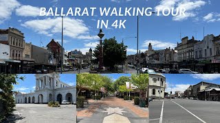 Ballarat Victoria Walking Tour 4K [upl. by Leblanc]