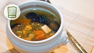 Japanische Gemüsesuppe mit Huhn chefkoch [upl. by Odareg]