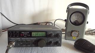 Radio Shack HTX 100 10 meter SSB vintage ham transceiver [upl. by O'Donovan]