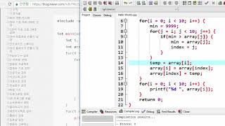 3강  버블 정렬Bubble Sort  실전 알고리즘 강좌Algorithm Programming Tutorial 3 [upl. by Burwell]