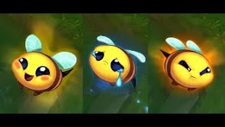 Bee Emote Bundle League of Legends [upl. by Haram]