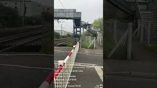 Stansted Express 745106 passes Cheshunt for London Liverpool Street [upl. by Ymmit]