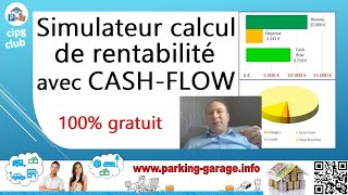 Tutoriel simulateur de calcul de rentabilité immobilière  100 GRATUIT 🎁  CIPG club [upl. by Arinay]