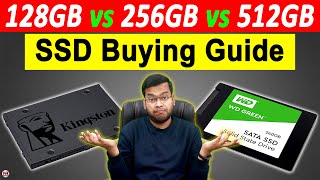 128GB vs 256GB vs 512GB SSD  Kitna How Much SSD is Enough for Laptop Gaming Programming Editing [upl. by Leeann]