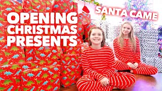 CHRISTMAS MORNING 2023  Opening Presents Part 1  Family 5 Vlogs [upl. by Leake]