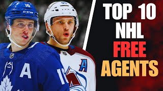 Ranking The Top 10 NHL FREE AGENTS 2025 Offseason [upl. by Asiat254]