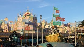 quotits a small worldquot Celebration  Disneyland Paris HD Complete Ridethrough 2012 Holiday Overlay [upl. by Idona483]