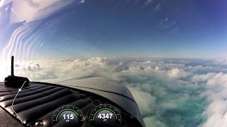 Flying to Staniel Cay from Eleuthera in a Grumman Tiger [upl. by Goodspeed693]