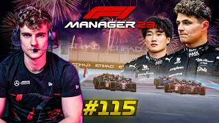 F1 MANAGER 2023 GRAND FINALE [upl. by Leakim]