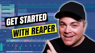 How To Use Reaper DAW Tutorial for Beginners on Windows 10 [upl. by Say811]