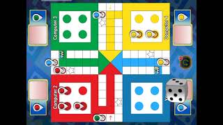 Ludo game in 4 players  Ludo King 4 players Ludo gameplay Jahangir gaming part 30 [upl. by Ecallaw]