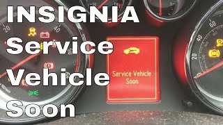 Vauxhall Insignia Service Vehicle Soon Fixed and Reset Oil Percentage Service Light Reset Oil  Fix [upl. by Anahc]