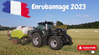 Enrubannage 2023 Deutz fahr warrior 61858280 [upl. by Holder]