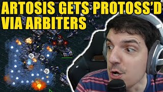 Artosis gets owned by Arbiters  Artosis Clips [upl. by Sakmar]