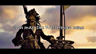 Wellerman Lyrics Santiano  Pirates of the Caribbean [upl. by Ailedamla]