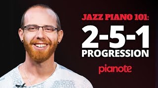 The 251 Chord Progression Jazz Piano For Beginners [upl. by Evad]